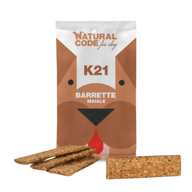 K21 Snack Barrette Maiale per Cani