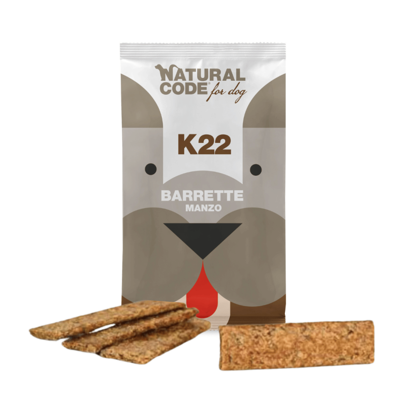 K22 Snack Barrette Manzo per Cani