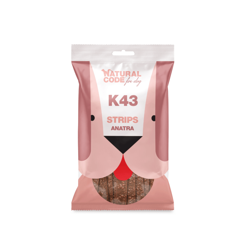 K43 Snack Stripes Anatra per Cani