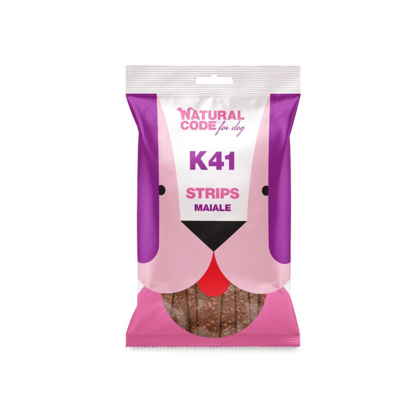 K41 Snack Stripes Maiale per Cani